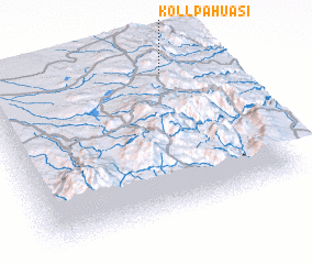 3d view of Kollpa Huasi