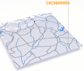 3d view of Coco de Mono