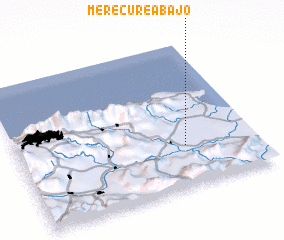 3d view of Merecure Abajo