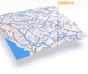 3d view of Chiruyo