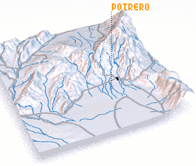 3d view of Potrero