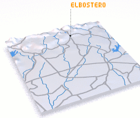 3d view of El Bostero