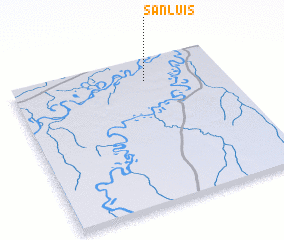 3d view of San Luis