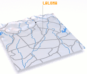 3d view of La Loma