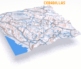3d view of Cebadillas