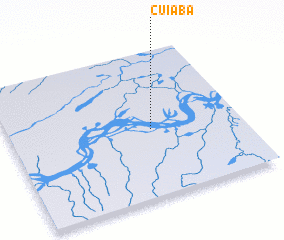 3d view of Cuiabá