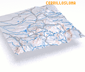 3d view of Cerrillosloma