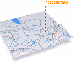 3d view of Pozo del Tala