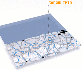 3d view of Sana Muerto