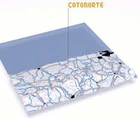 3d view of Coto Norte