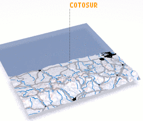 3d view of Coto Sur