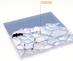 3d view of Ceniza