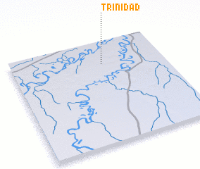 3d view of Trinidad