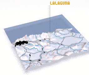 3d view of La Laguna