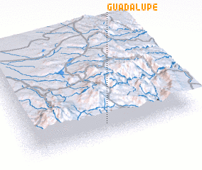 3d view of Guadalupe