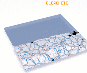 3d view of El Cachete