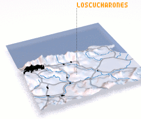 3d view of Los Cucharones