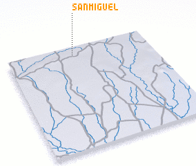 3d view of San Miguel