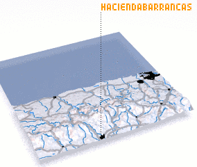 3d view of Hacienda Barrancas