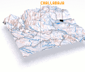 3d view of Challa Baja