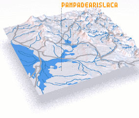 3d view of Pampa de Arislaca