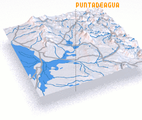 3d view of Punta de Agua