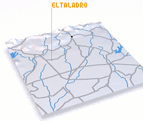 3d view of El Taladro