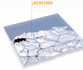 3d view of La Cortada