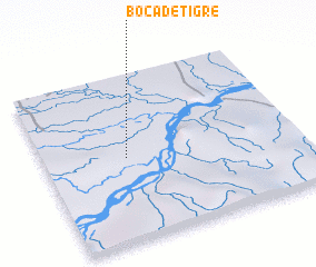 3d view of Boca de Tigre