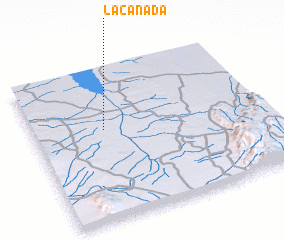 3d view of La Cañada