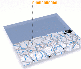 3d view of Charco Hondo