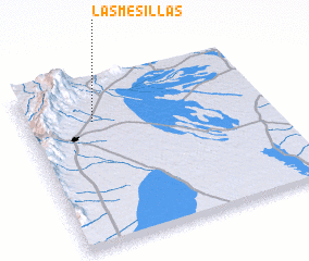 3d view of Las Mesillas