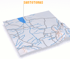 3d view of Santo Tomás