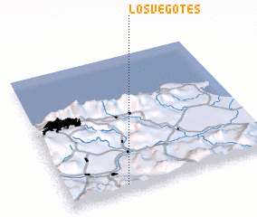 3d view of Los Vegotes