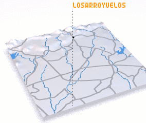 3d view of Los Arroyuelos