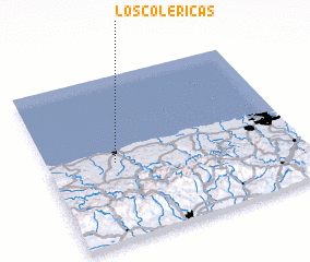 3d view of Los Colericas