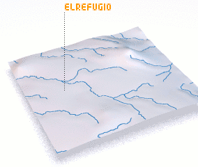 3d view of El Refugio