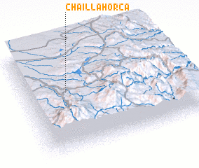 3d view of Chaillahorca