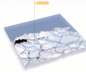 3d view of London