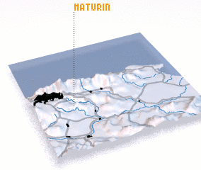 3d view of Maturín