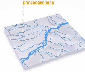 3d view of Boca de Arguaca