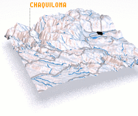 3d view of Chaquiloma