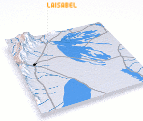 3d view of La Isabel