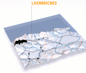 3d view of Los Mariches