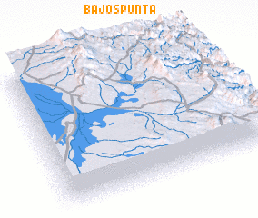 3d view of Bajos Punta