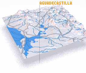 3d view of Agua de Castilla