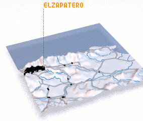 3d view of El Zapatero