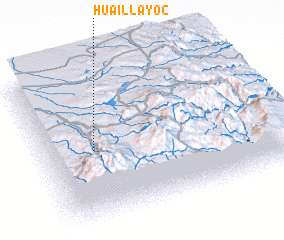 3d view of Huaillayoc