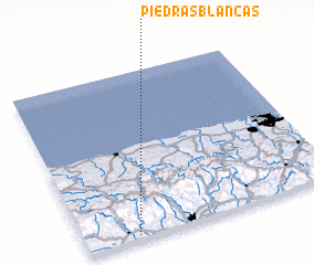 3d view of Piedras Blancas