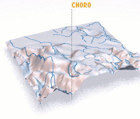 3d view of Choro